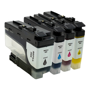 Refill Brother LC-424 Tintenpatrone 4er-Set Bk,C,M,Y
