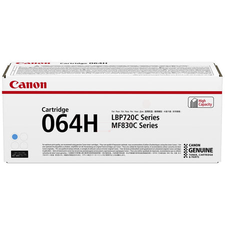 Original Canon 4936C001 / 064 H Tonerkartusche cyan, 10.400 Seiten