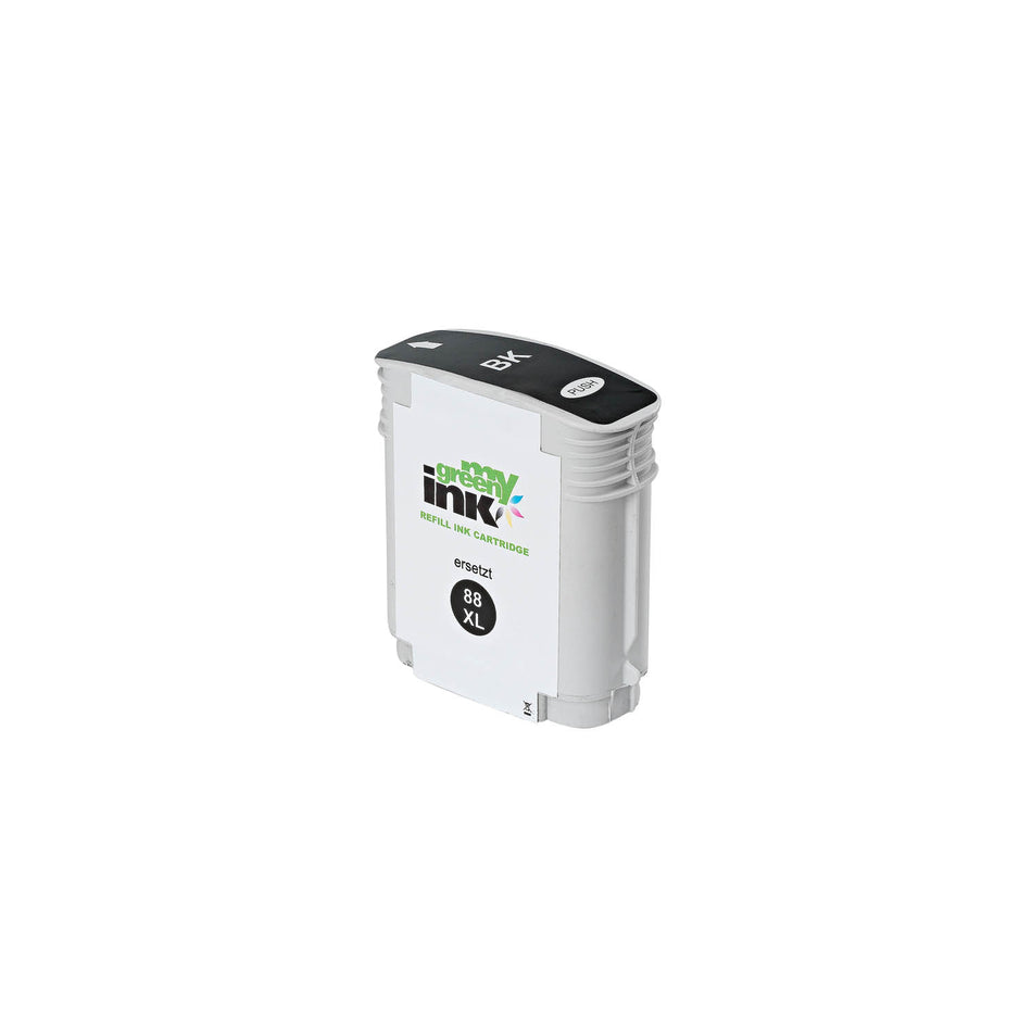 Kompatibel für HP C9396AE / 88XL Tintenpatrone schwarz High-Capacity, 2.450 Seiten, Inhalt 59 ml
