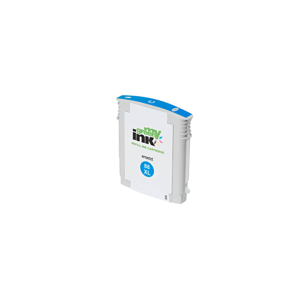 Kompatibel für HP C9391AE / 88XL Tintenpatrone cyan High-Capacity, 1.700 Seiten, Inhalt 17 ml