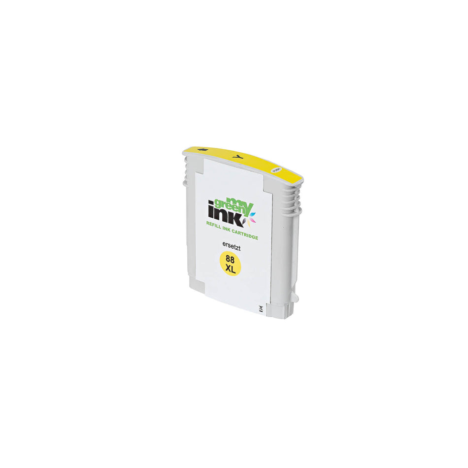 Kompatibel für HP C9393AE / 88XL Tintenpatrone gelb High-Capacity, 1.540 Seiten, Inhalt 17 ml
