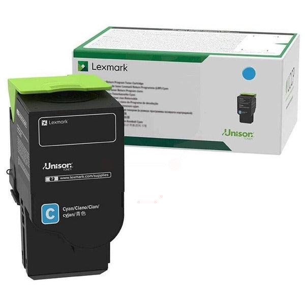 Original Lexmark 78C2UCE Toner-Kit cyan Contract ultra High-Capacity, 7.000 Seiten