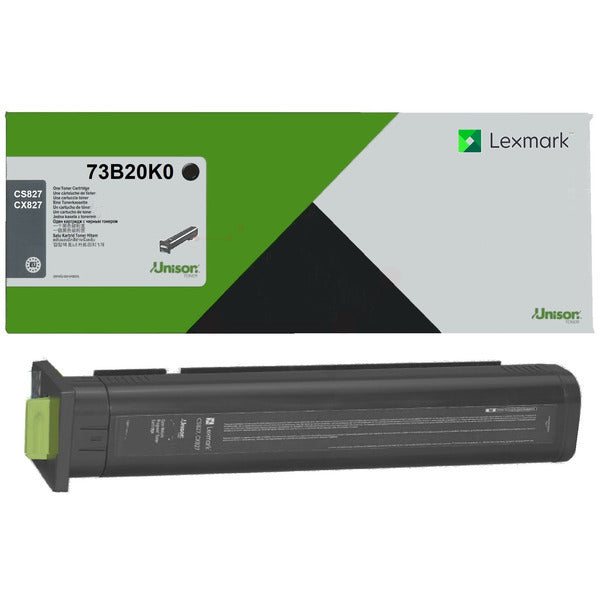 Original Lexmark 73B20K0 Toner-Kit schwarz return program, 20.000 Seiten