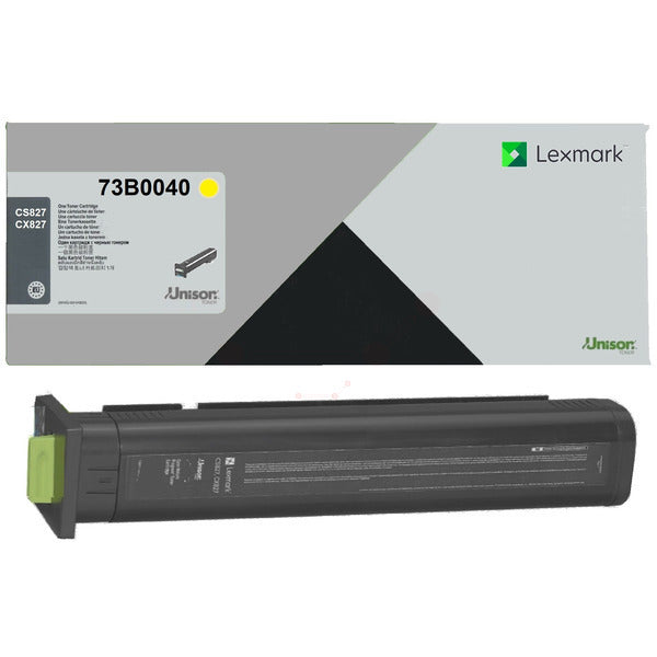 Original Lexmark 73B0040 Toner-Kit gelb, 15.000 Seiten