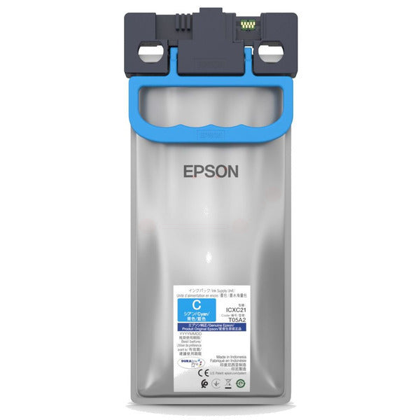 Original Epson C13T05A20N / T05A Tintenpatrone cyan, 20.000 Seiten