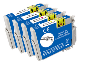Kompatibel zu Epson 16XL Tintenpatrone 4er-Set Bk,C,M,Y