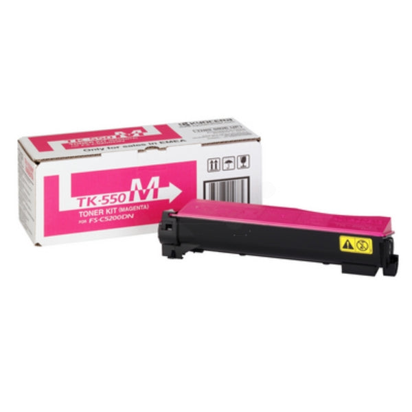 Original Kyocera 1T02HMBEU0 / TK-550 M Toner magenta, 6.000 Seiten
