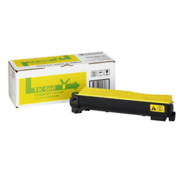 Original Kyocera 1T02HNAEU0 / TK-560 Y Toner gelb, 10.000 Seiten