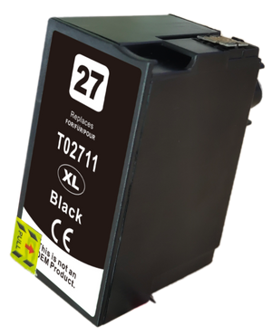 Kompatibel zu Epson 27XL Tintenpatrone schwarz