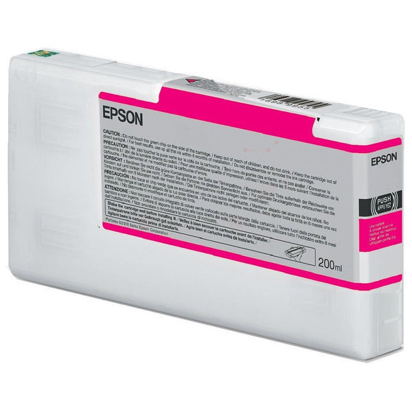 Original Epson C13T55W300 Tintenpatrone magenta, Inhalt 200 ml