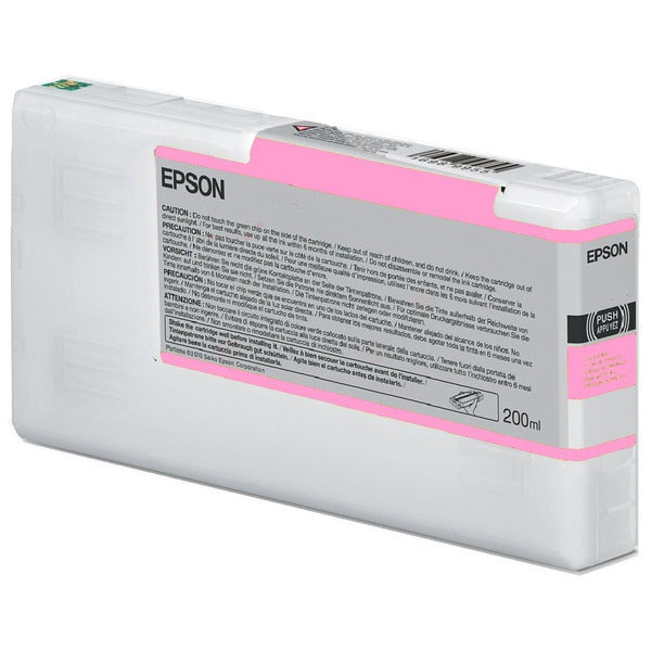 Original Epson C13T653600 / T6536 Tintenpatrone magenta hell, Inhalt 200 ml