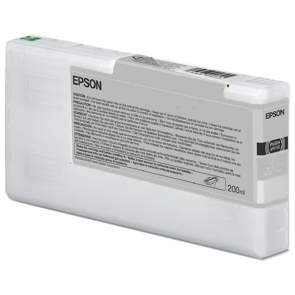 Original Epson C13T653700 / T6537 Tintenpatrone schwarz hell, Inhalt 200 ml