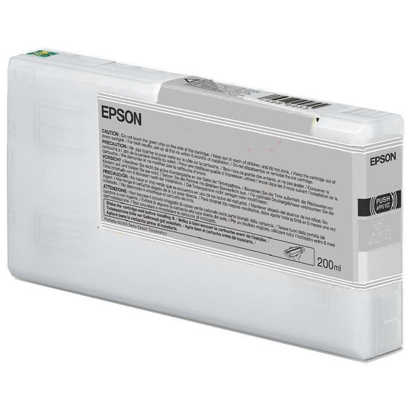Original Epson C13T653900 / T6539 Tintenpatrone schwarz hell hell, Inhalt 200 ml