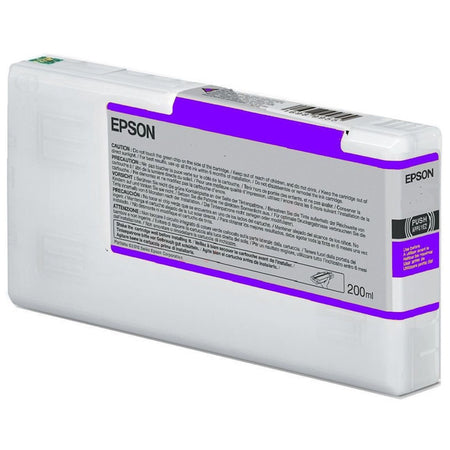 Original Epson C13T55WD00 Tintenpatrone violett, Inhalt 200 ml