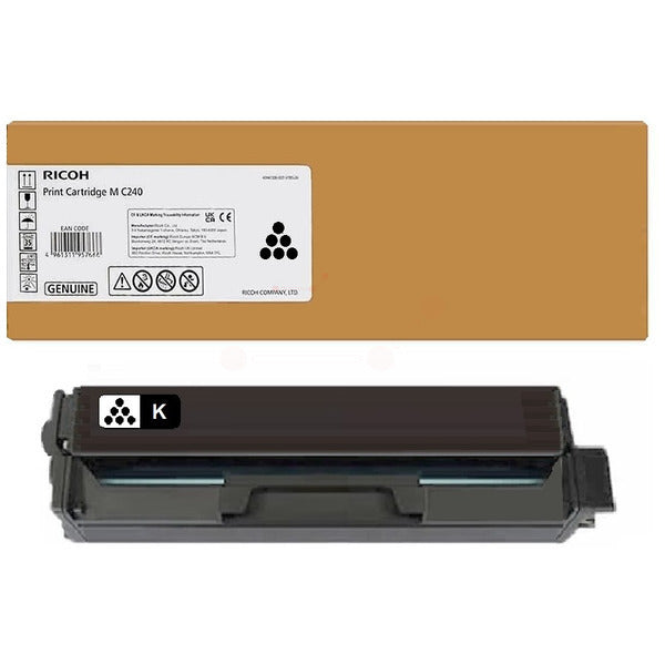 Original Ricoh 408451 Tonerkartusche schwarz, 4.500 Seiten