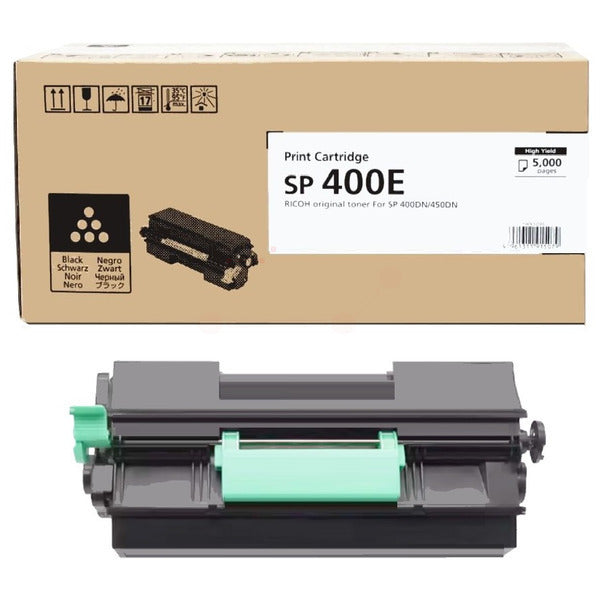 Original Ricoh 408061 / TYPE SP 400 E Toner-Kit High-Capacity, 5.000 Seiten