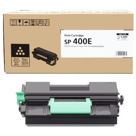 Original Ricoh 408061 / TYPE SP 400 E Toner-Kit High-Capacity, 5.000 Seiten