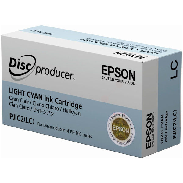 Original Epson C13S020689 / PJIC7(LC) Tintenpatrone cyan hell, Inhalt 31,5 ml