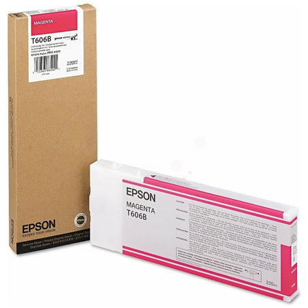 Original Epson C13T606B00 / T606B Tintenpatrone magenta, Inhalt 220 ml