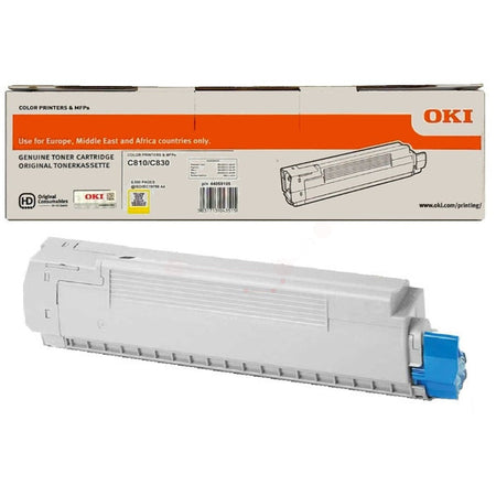 Original OKI 44059105 Toner gelb, 8.000 Seiten