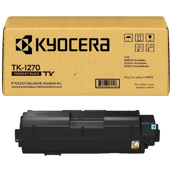 Original Kyocera 1T0C140NL0 / TK-1270 Toner-Kit schwarz, 10.000 Seiten