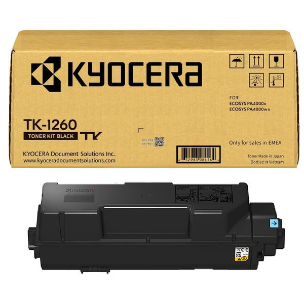 Original Kyocera 1T0C150NL0 / TK-1260 Toner-Kit schwarz, 10.000 Seiten