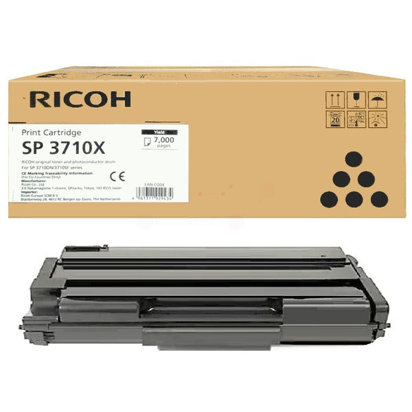 Original Ricoh 408285 / SP-3710 X Toner-Kit, 7.000 Seiten
