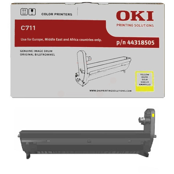 Original OKI 44318505 Drum Kit gelb, 20.000 Seiten