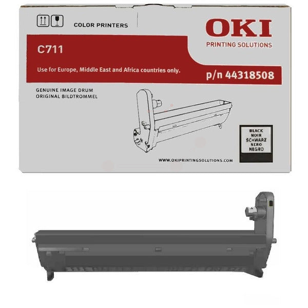 Original OKI 44318508 Drum Kit schwarz, 20.000 Seiten