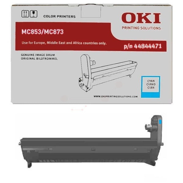 Original OKI 44844471 Drum Kit cyan, 30.000 Seiten