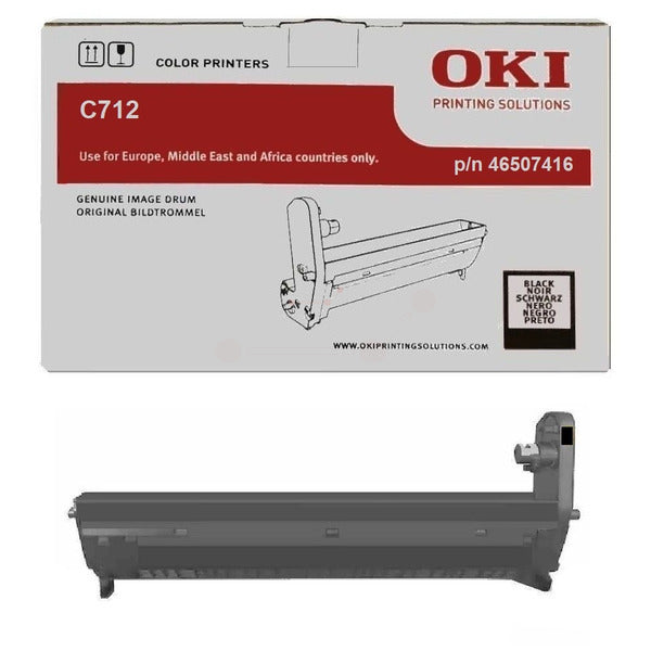 Original OKI 46507416 Drum Kit schwarz, 30.000 Seiten