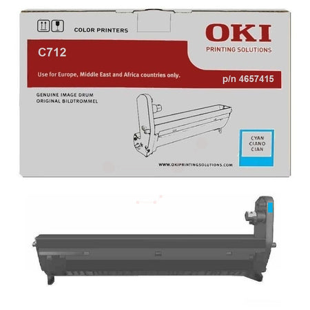 Original OKI 46507415 Drum Kit cyan, 30.000 Seiten