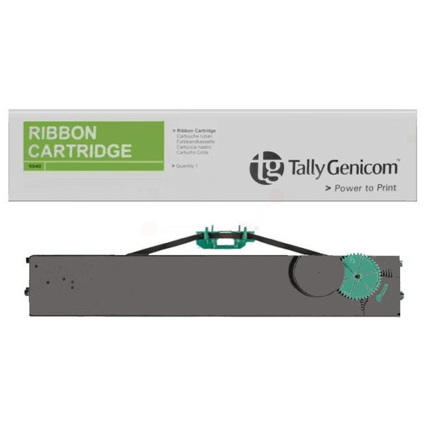 Original Tally Genicom 043393 Nylonband schwarz, Inhalt 10.000.000 Zeichen