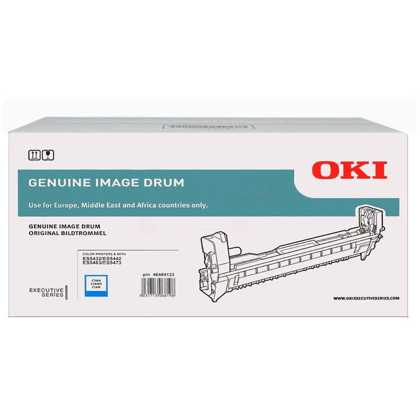 Original OKI 46484123 Drum Kit cyan, 30.000 Seiten