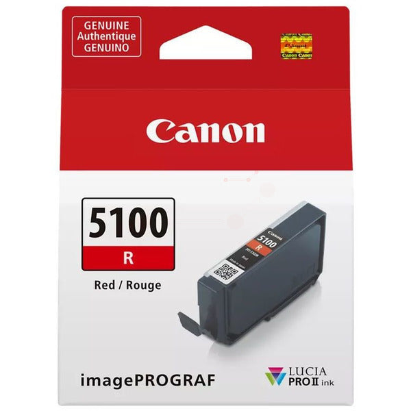 Original Canon 6958C001 / PFI-5100 R Tintenpatrone rot