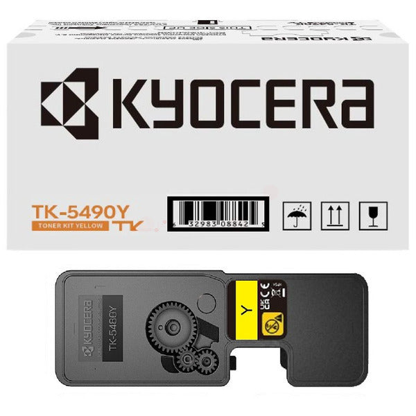 Original Kyocera 1T0C22ANL1 / TK-5490 Y Toner-Kit gelb, 2.400 Seiten