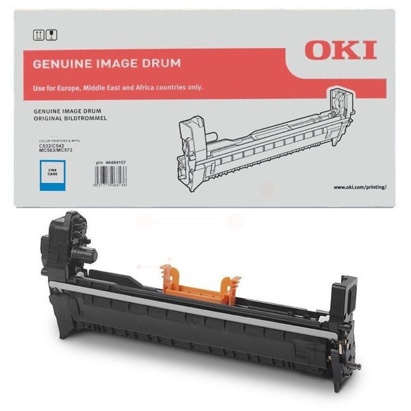Original OKI 46484107 Drum Kit cyan, 30.000 Seiten