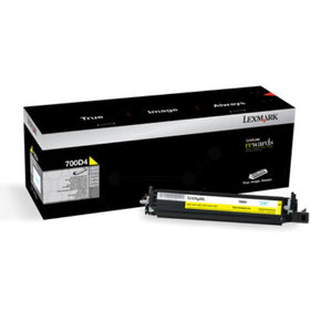 Original Lexmark 70C0D40 / 700D4 Entwicklereinheit gelb, 40.000 Seiten