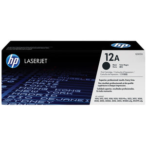 Original HP 12A / Q2612A Toner schwarz · 2.000 Seiten