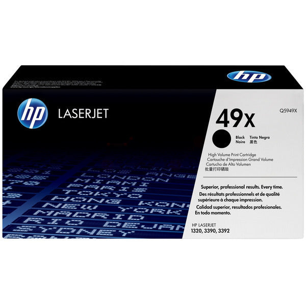 Original HP Q5949X / 49X Tonerkartusche schwarz, 6.000 Seiten
