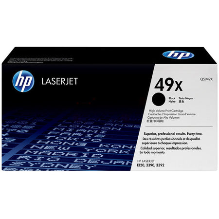 Original HP Q5949X / 49X Tonerkartusche schwarz, 6.000 Seiten