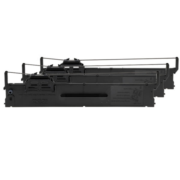 Original Epson C13S015339 Nylonband schwarz, Inhalt 5.000.000 Zeichen, VE=3
