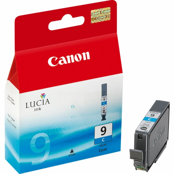 Original Canon 1035B001 / PGI-9 C Tintenpatrone cyan, 1.150 Seiten, Inhalt 14 ml