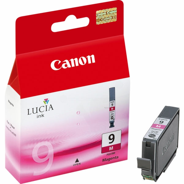 Original Canon 1036B001 / PGI-9 M Tintenpatrone magenta, 1.600 Seiten, Inhalt 14 ml