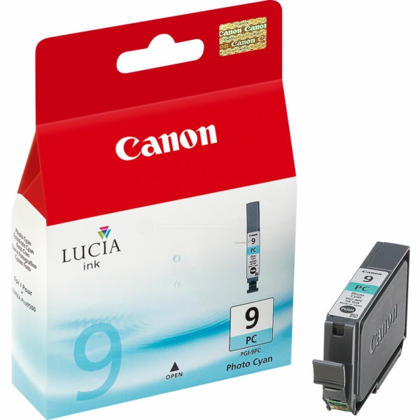 Original Canon 1038B001 / PGI-9 PC Tintenpatrone cyan hell, 1.150 Seiten, Inhalt 14 ml