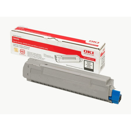 Original OKI 43487712 Toner schwarz, 6.000 Seiten