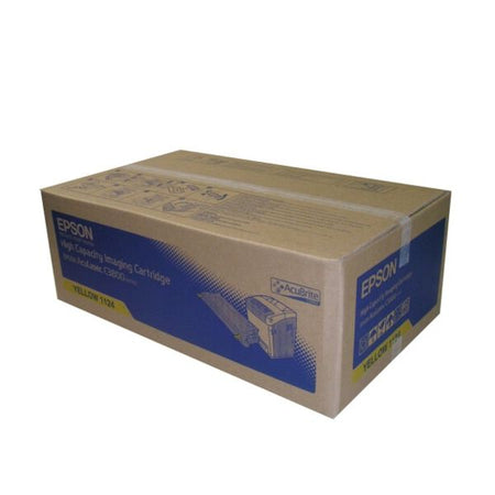 Original Epson C13S051124 / 1124 Tonerkartusche gelb High-Capacity, 9.000 Seiten