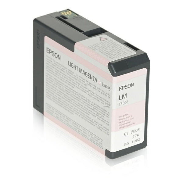 Original Epson C13T580600 / T5806 Tintenpatrone magenta hell, Inhalt 80 ml