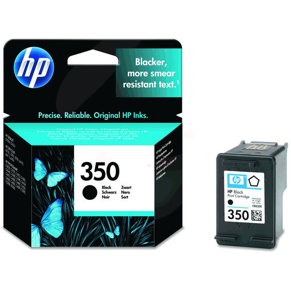 Original HP CB335EE / 350 Druckkopfpatrone schwarz, 200 Seiten, Inhalt 4,5 ml
