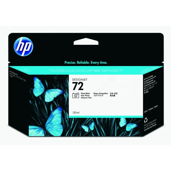 Original HP C9370A / 72 Tintenpatrone schwarz foto, Inhalt 130 ml
